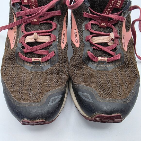 Brooks Cascadia 15 Womens Size 9 Wide Black Shoes Hiking Camping Trails Outdoors - Picture 13 of 15